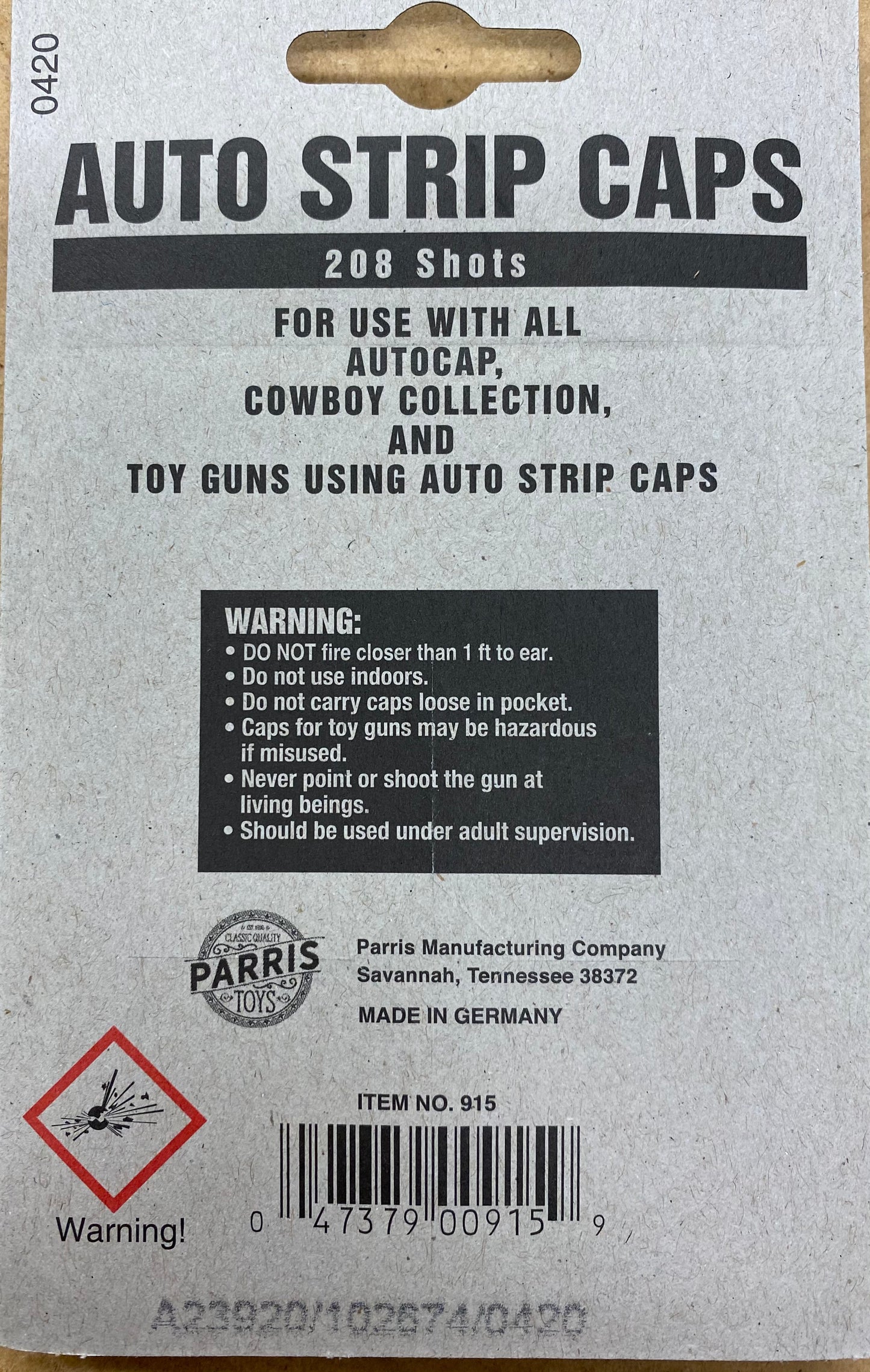 Strip Caps for Rifle