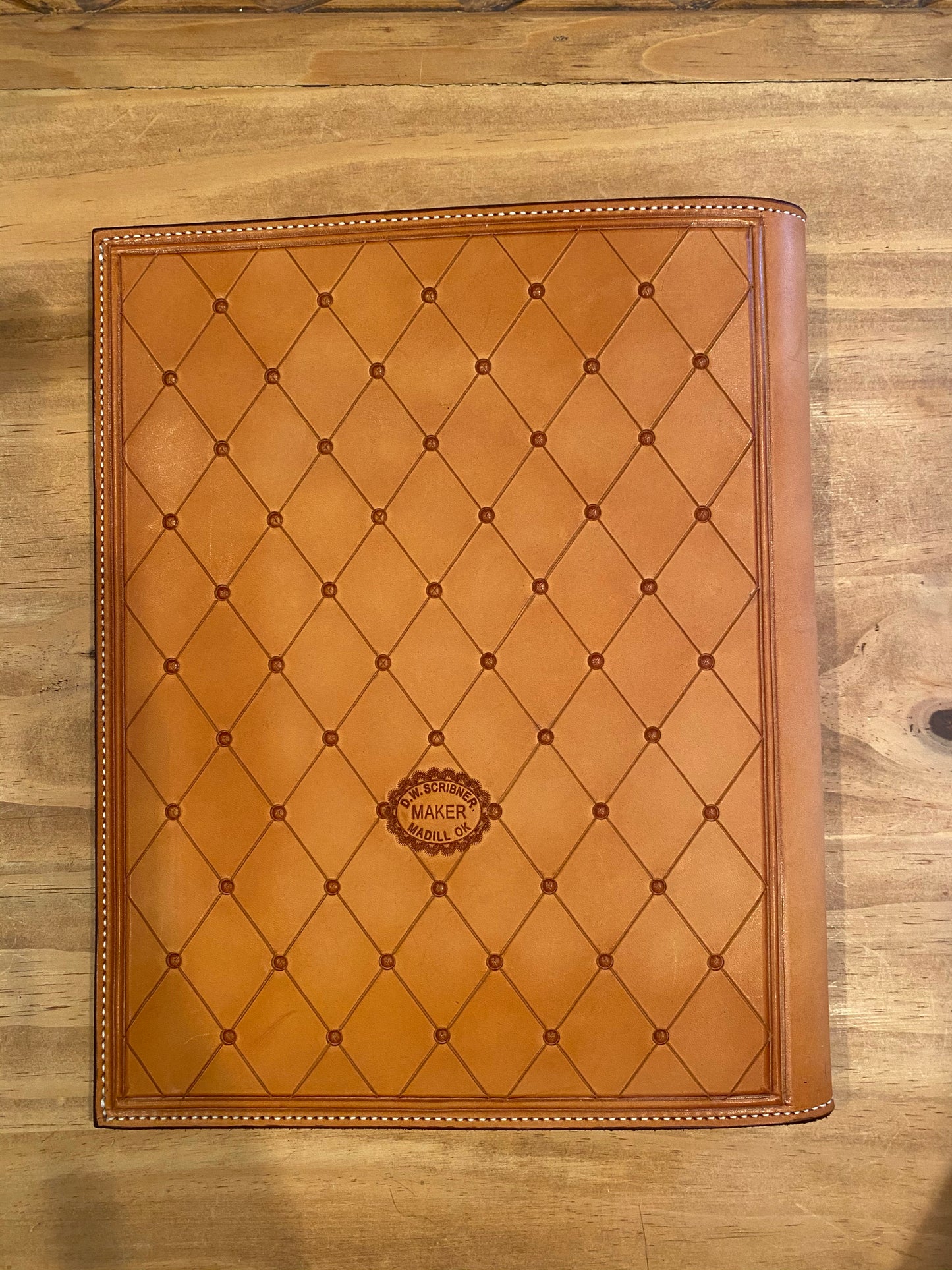 Basket Stamp Legal Pad Cover - Small