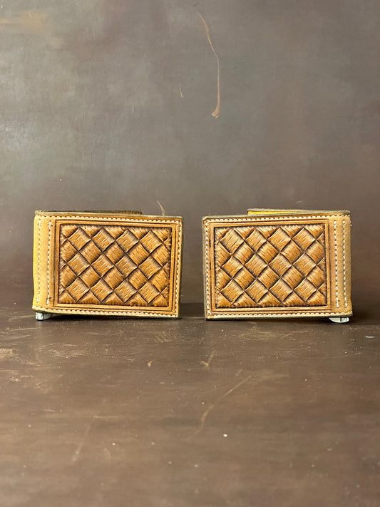 Money Clip Wallet - Small weave